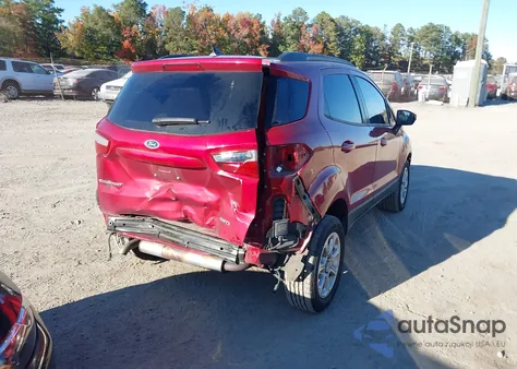 2020 Ford Ecosport Se from USA, damaged, VIN MAJ6S3GL4LC390051